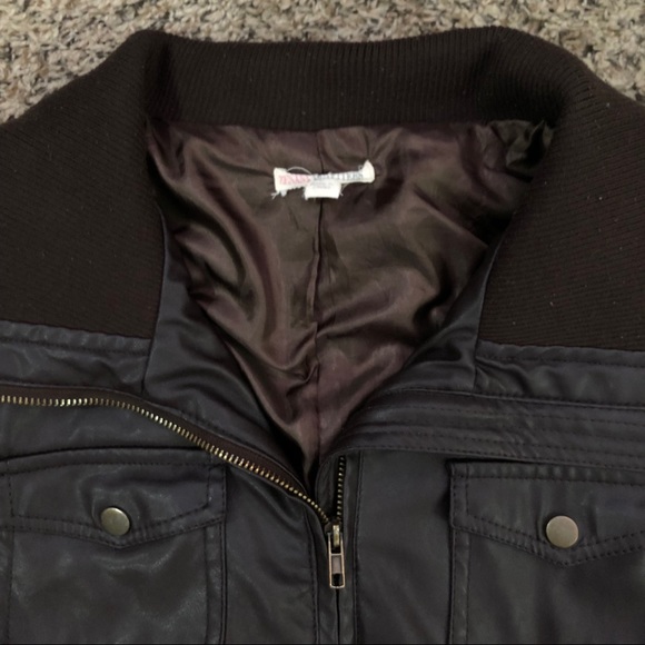 Brown Bomber Jacket - Picture 3 of 5